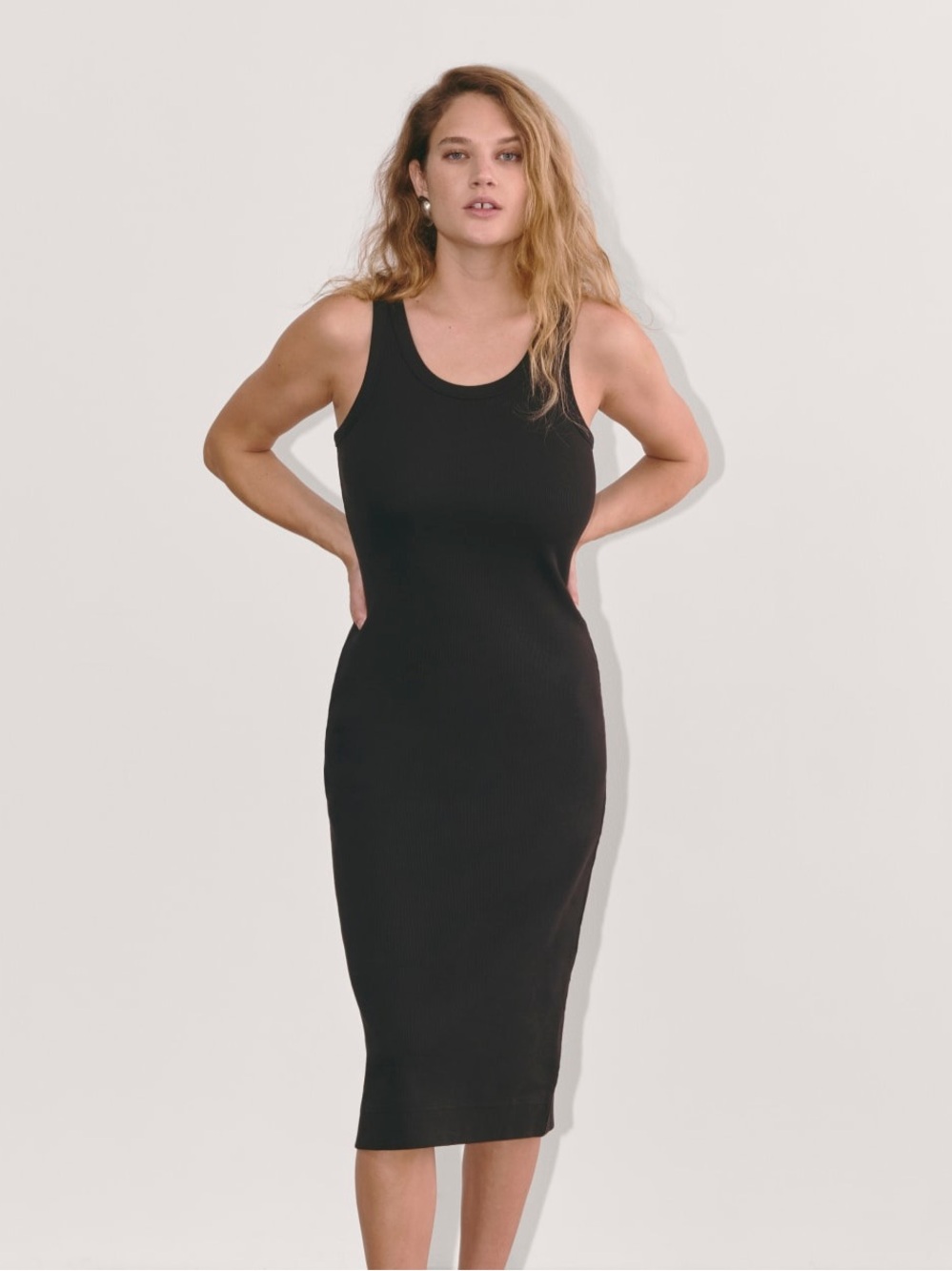 THE ’90S RIB DRESS